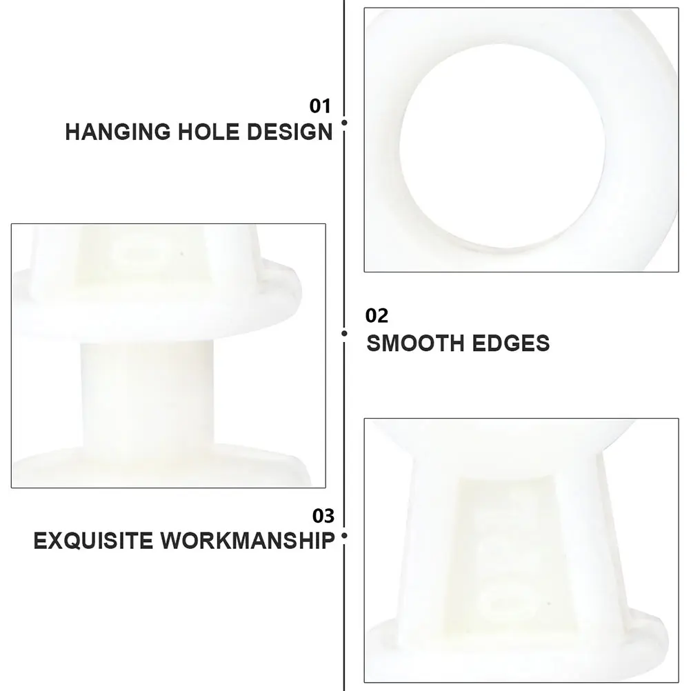 

200Pcs Nano Silent Curtain Track Rollers Plastic Sliding Wheels Easy Install Noise Reducing Curtain Pulley Accessories