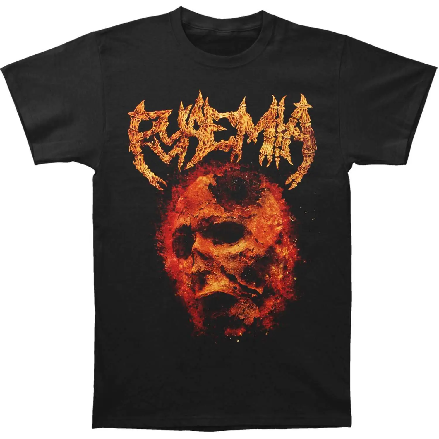 Pyaemia Men's Face T-shirt Small Black