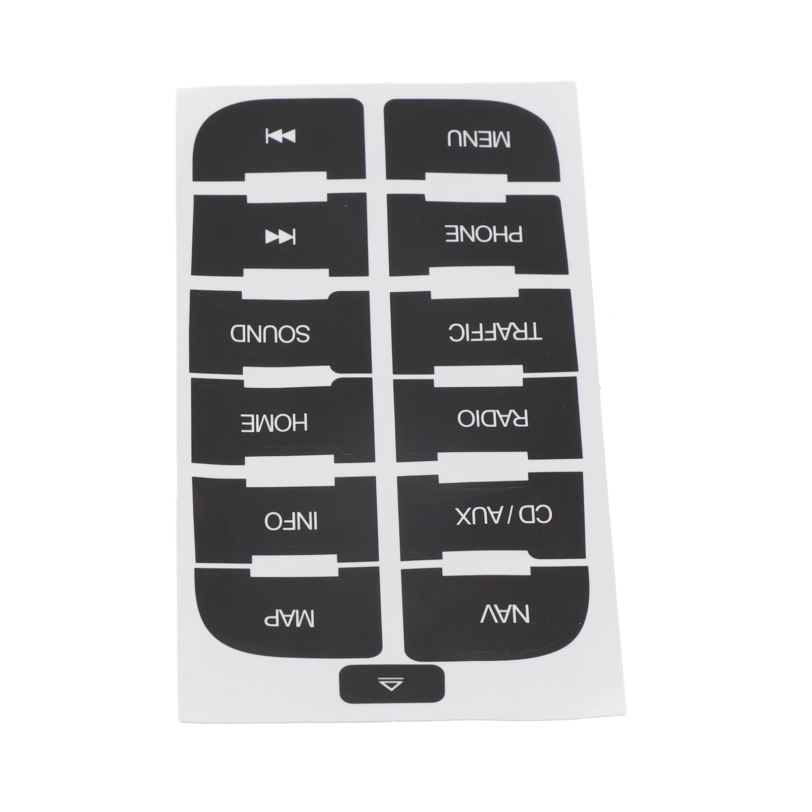 Наклейка AdheFor Sive Button для радио Ford S-Max 2011 года, устойчивая к солнечному свету и отслаиванию.