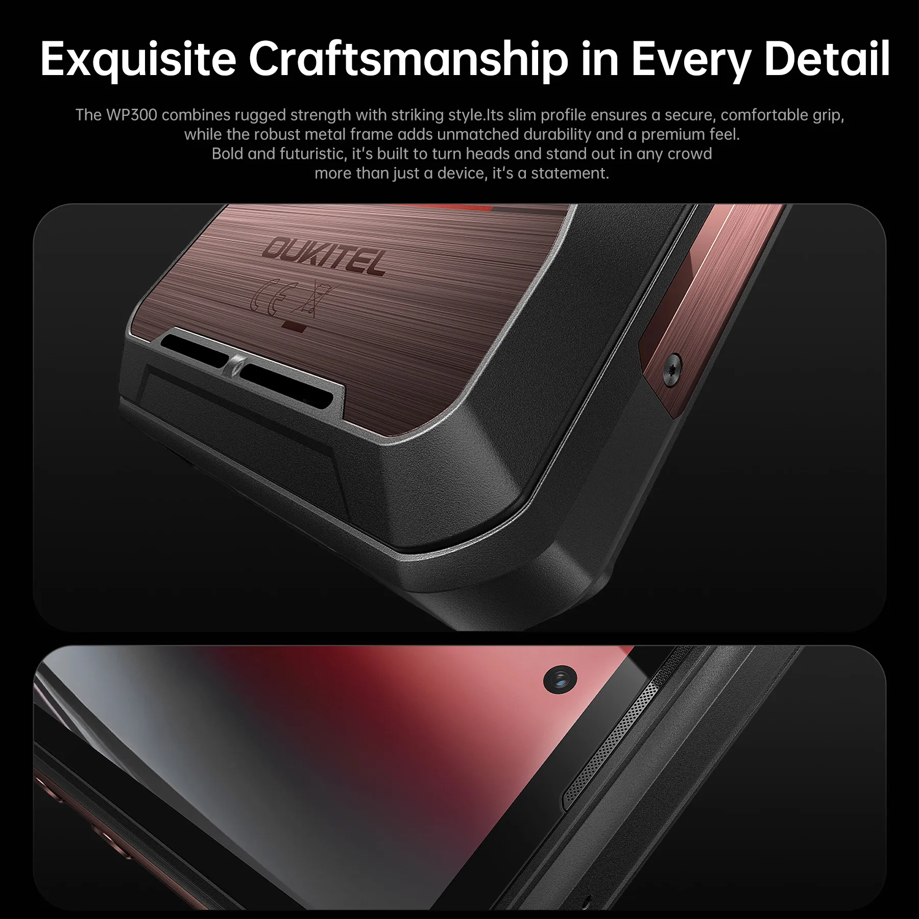 5G対応】OUKITEL WP300 タフネススマホ Android 15 OUKITEL WP300 5G