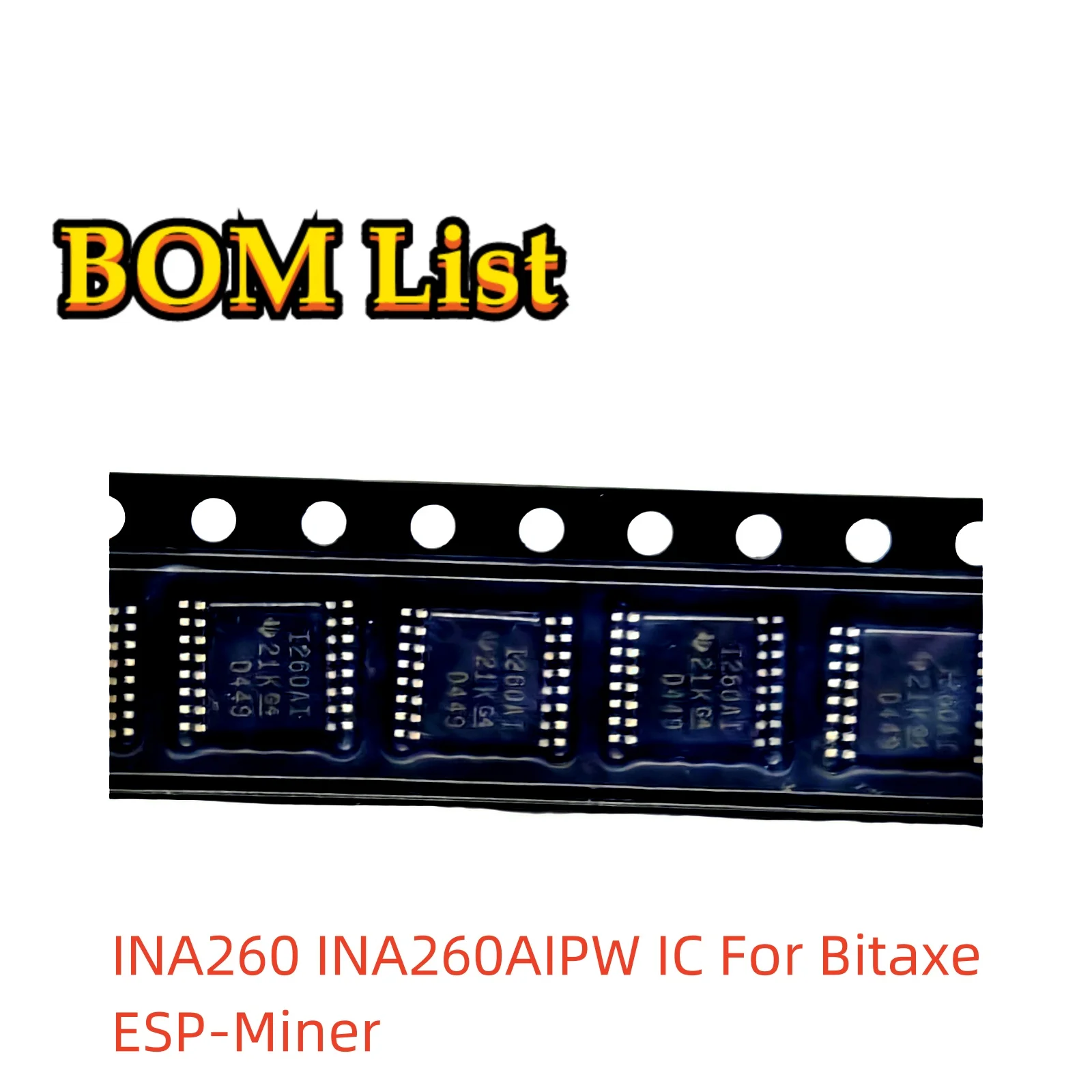 Circuit intégré pour Bitaxe ESP-Miner, INA260, INA260AIPW