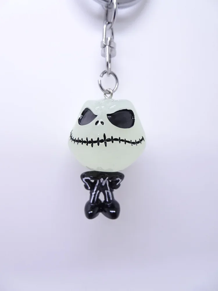 Der Albtraum Vor Weihnachten Anime Abbildung Kürbis König Jack Anhänger Keychain Auto Schlüssel Ring Kinder Spielzeug Weihnachten Geschenke