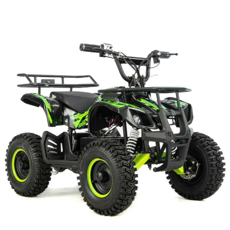 

36V 1000W BRUSH MOTOR Kids Electric ATV 4 Wheeler Quad CHAIN DRIVE 48V12AH optional Boys & Girls