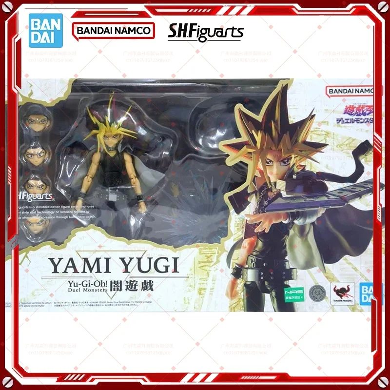 

Оптовая продажа оригинальных коллекционных фигурок Bandai Yu-Gi-Oh! Duel Monsters: готовая модель SHF Ями Юги, аниме-фигурка, игрушка
