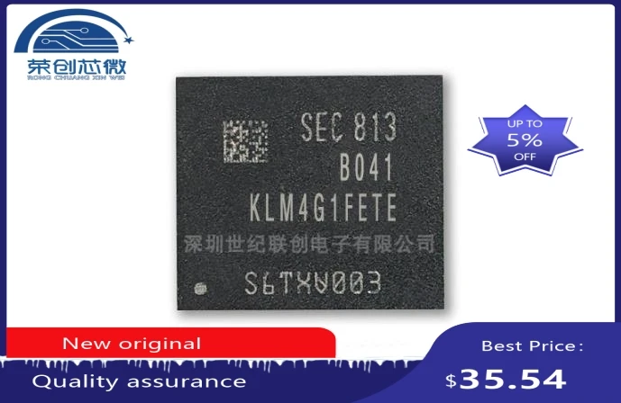 Mei  new original   KLM4G1FETE-B041  KLM4G1FETE B041  BGA  Memory 4G EMMC