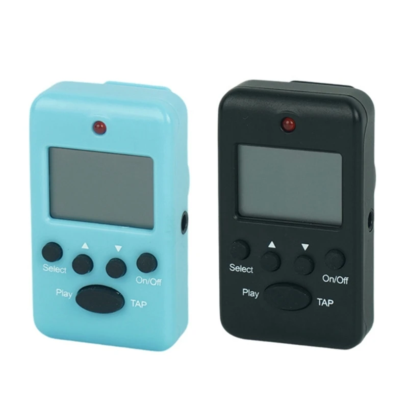 

A1A2 Guitar Digital Metronome, Multifunctional Mini LCD Electronic Metronome Musical Instrument Digital Tempos Metronome