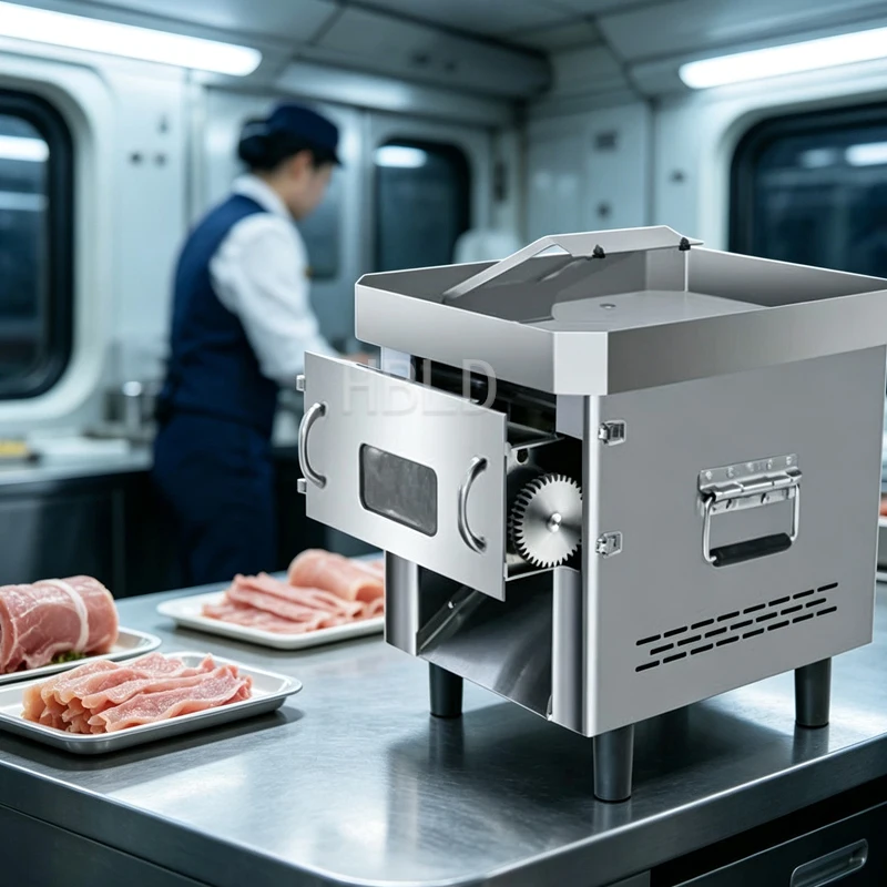 Electric Meat Cutter with Pull-Out Blade Multi-Functional Vegetable Shredder Carrot Slicer for Kitchen