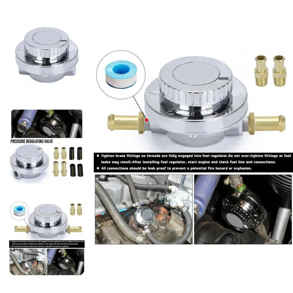 Eco-friendly  Premium Universal Sturdy Fuel Pressure Regulator Accessories Carb Regulator Safe   for SUV