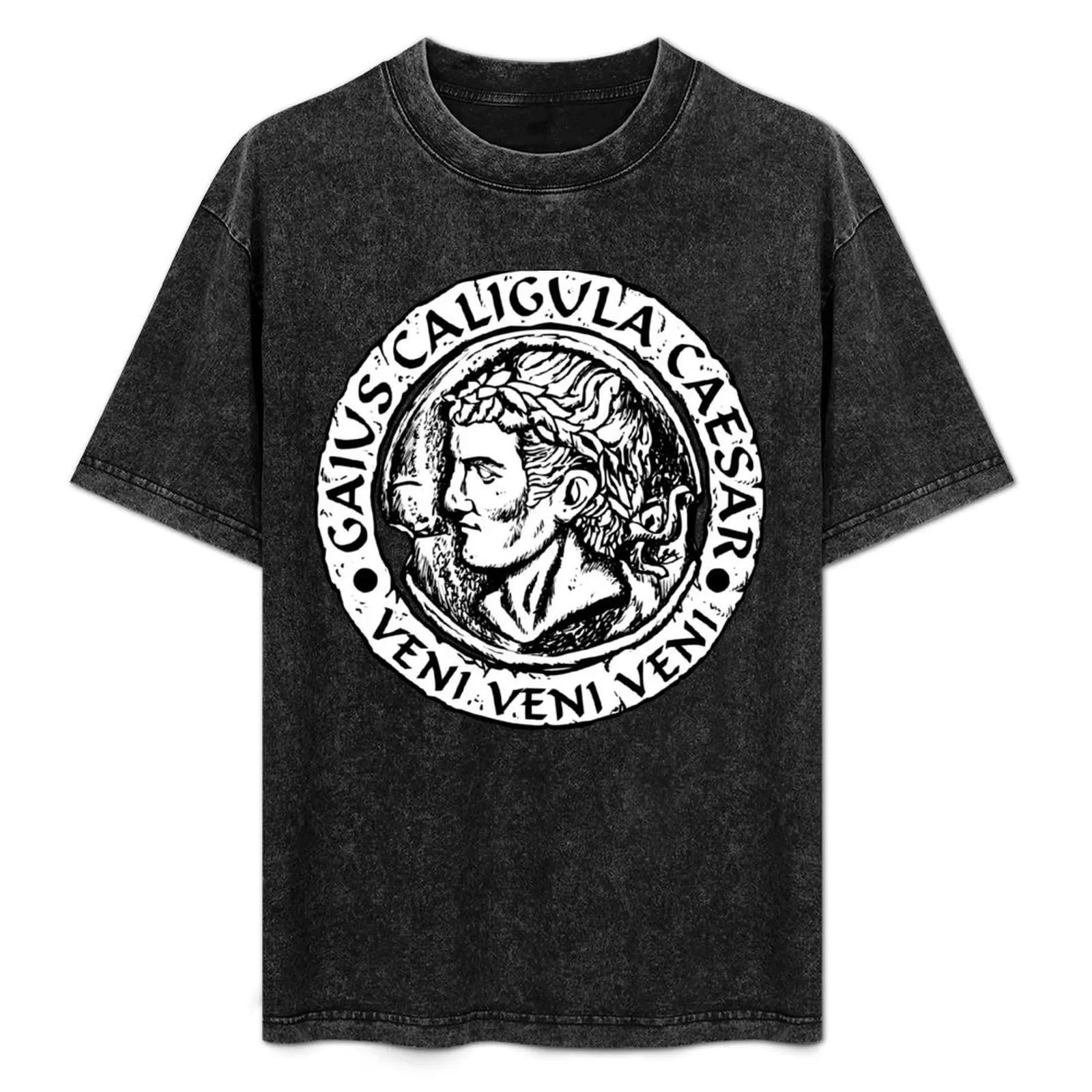 Caligula Veni Veni Veni T-Shirt Plus Size Outdoor Casual Top
