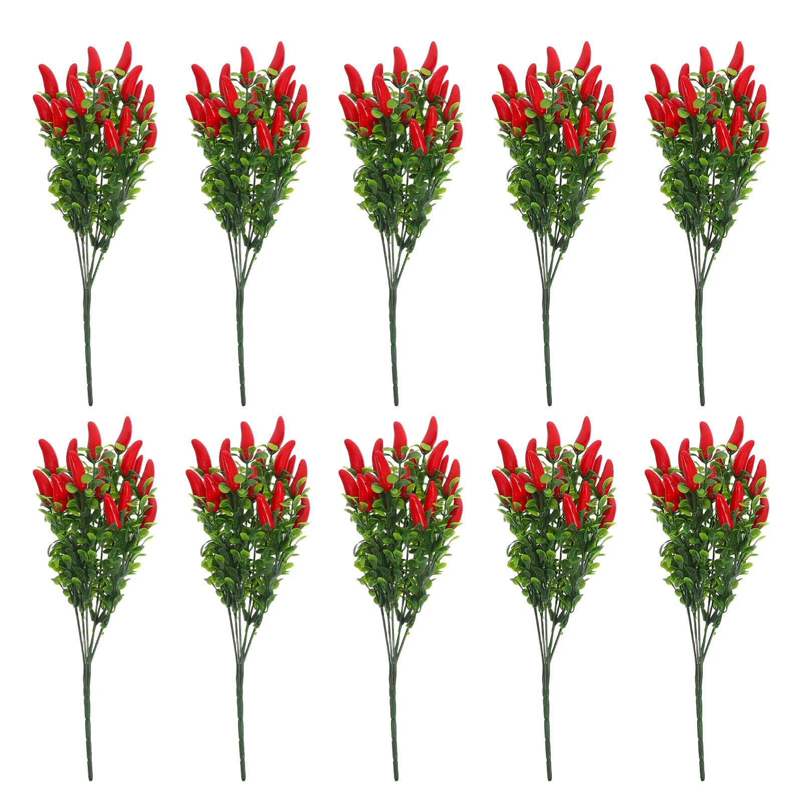 

10Pcs Realistic Garland Faux Fruit Branches Home Decoration Plastic Artificial Plants for Party Office Display