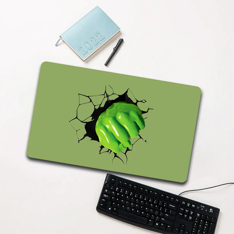

Marvel Hulk Fist Break Wall Mouse Pad Large Non-slip Waterproof Desk Mat for Computer Laptop