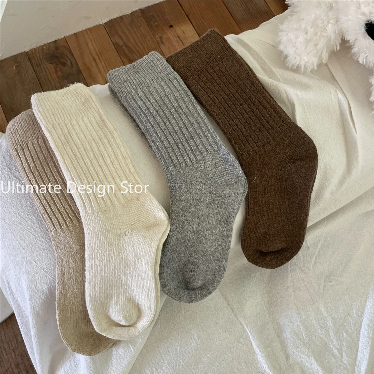 

Women's Thermal Heated Socks Winter Foot Warmers Cashmere Blend for Outdoor Hiking Skiing Cold Weather Gift