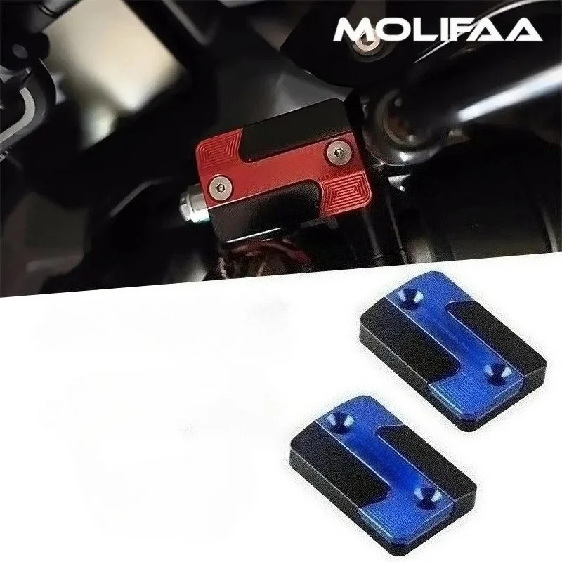 

Motorcycle CNC Brake Upper Master Pump Cover For SYM ADXTG 400 Front Fuel Oil Reservoir Cap Decoration Pad Accessories