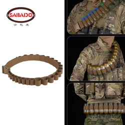 Tactical 16 Grenade Shells 8 Shotgun Shells Holder Bandolier Cartridge Belt  Ammo Carrier Adjustable Rifle  Airsoft Hunting