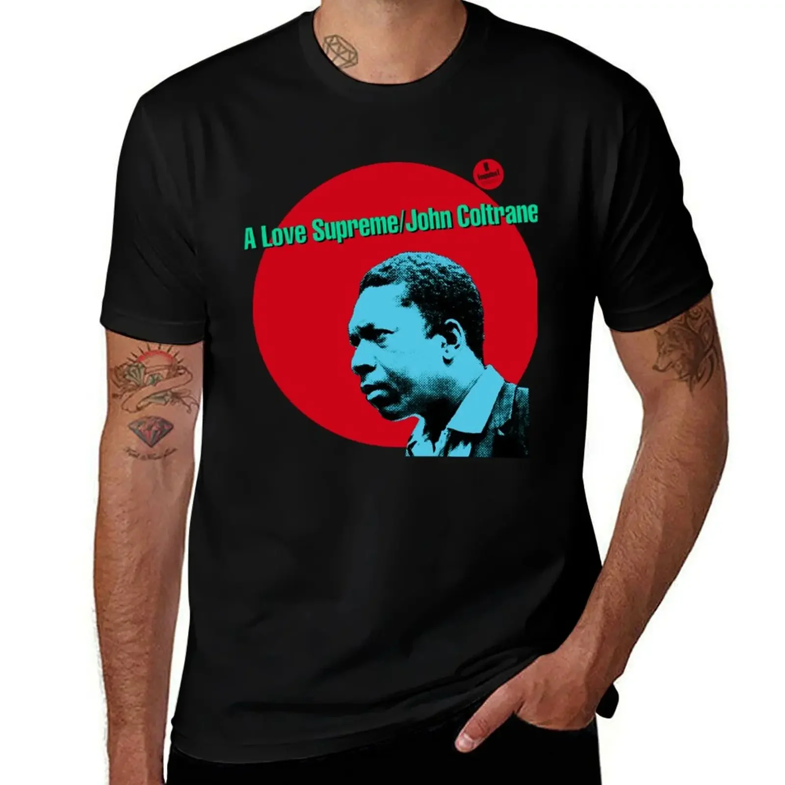 John Coltrane T-Shirt cute tops summer top black t-shirts for men