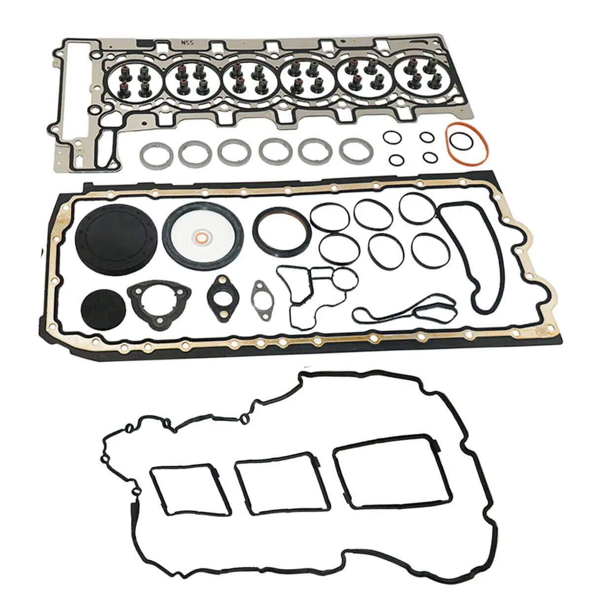 

11127599212 11127587804 Engine Gasket Seals Rebuild Kit For BMW F10 F20 F30 F32 F80 M 135i 535i 640i X6 N55B30 N55B30A 3.0L L6