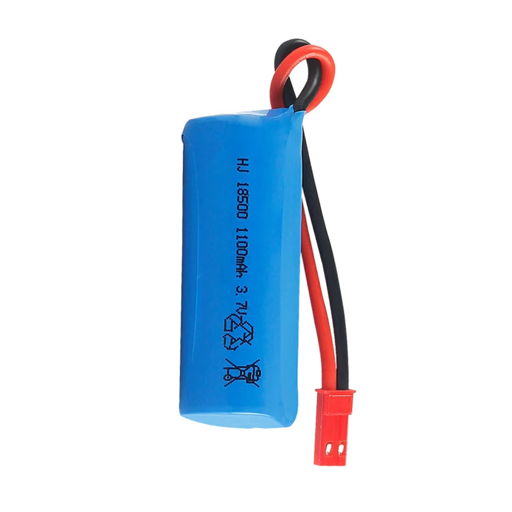 3.7V 1100mAh bateria Lipo 18500 dla S900 FT008 helikopter zdalnego sterowania/łódź 3.7V bateria lipo SM/JSTPlug dla RC zabawki