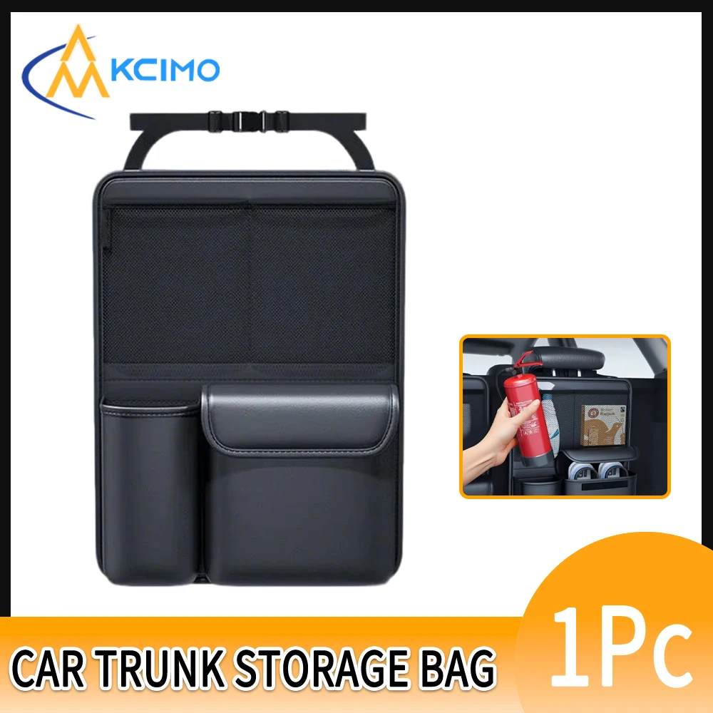 

Universal Car trunk storage bags, car rear seat backrest hanging bags, PU Leather car storage boxes, storage bags Accessories