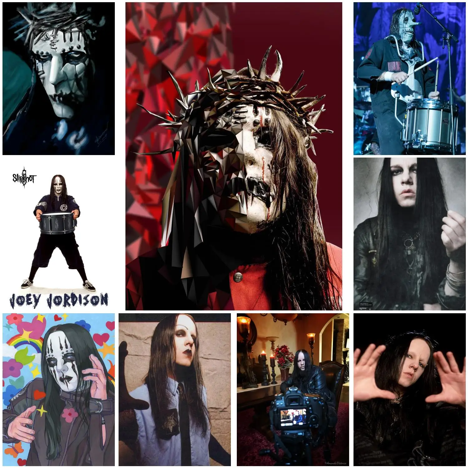 joey jordison  Poster Decorative Painting Canvas Poster Gift Wall Art Living Room Posters Bedroom Painting