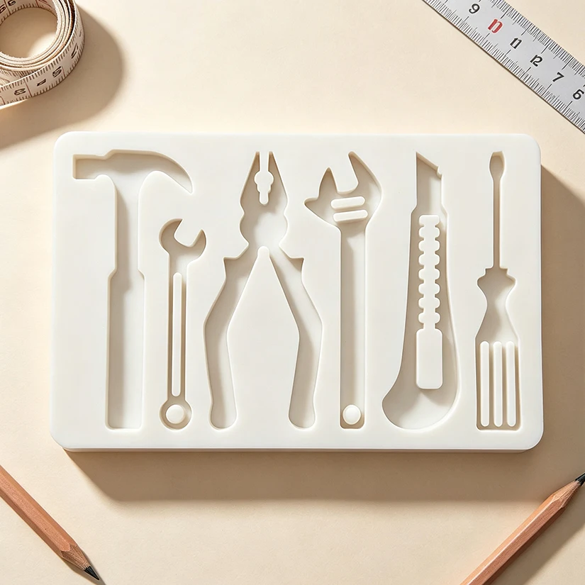 Hardware-Werkzeug, Silikonform, Harz-Werkzeuge, Sugarcraft, Schokolade, Cupcake, Backform, Fondant, Kuchendekorationswerkzeuge – Detail 3