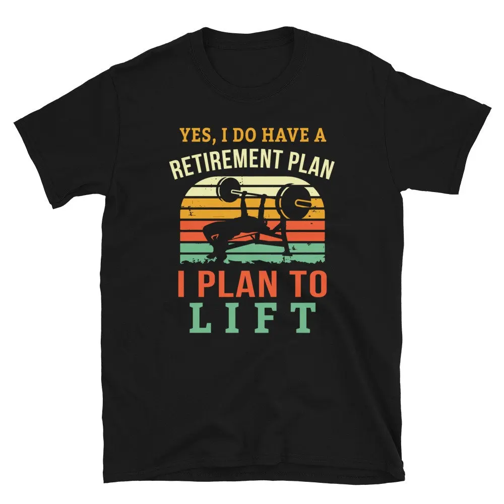 Weightlifter RetiremenT T Shirt Retired Weightlifting Retiring Bodybuilder Bodybuilding Party Bench Press