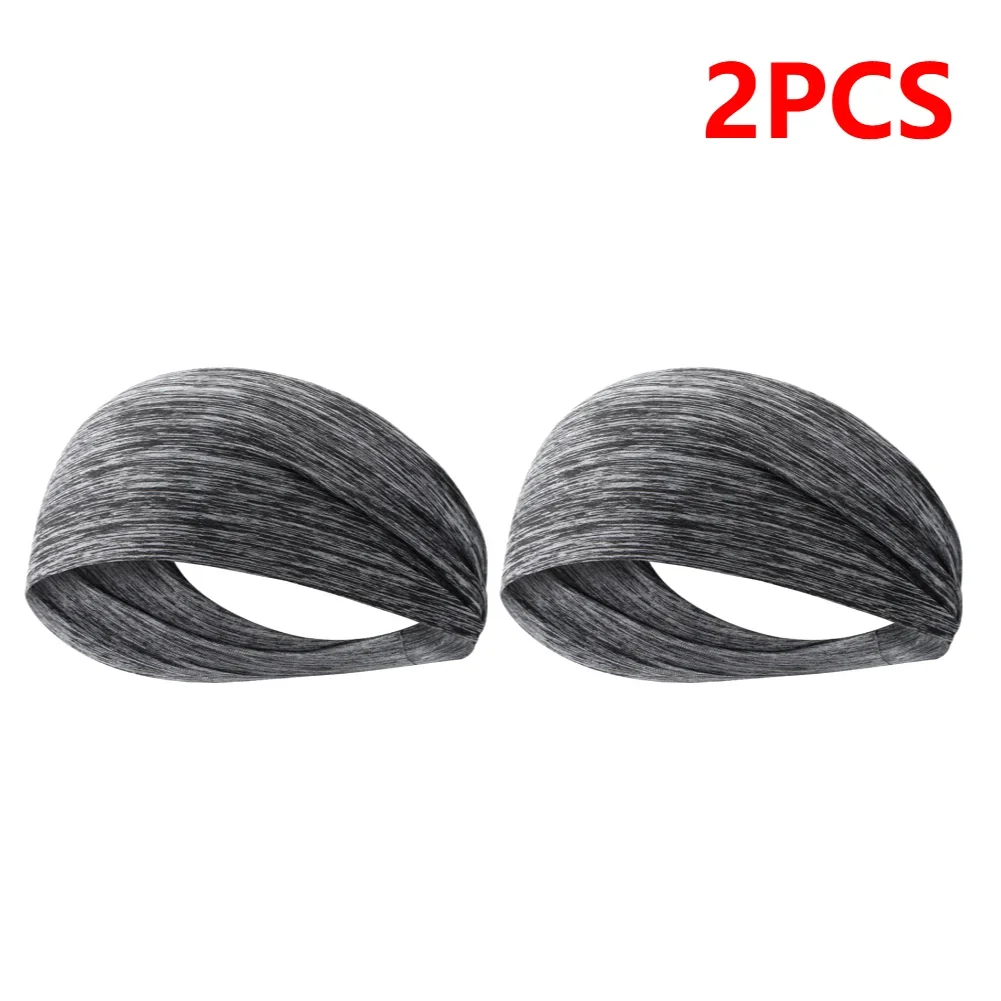 Elastic Sports Headbands Sweat Absorption Headdress Quick Dry Workout Headband Anti-slip Breathable Sweatbands for Yoga Running 썸네일 9