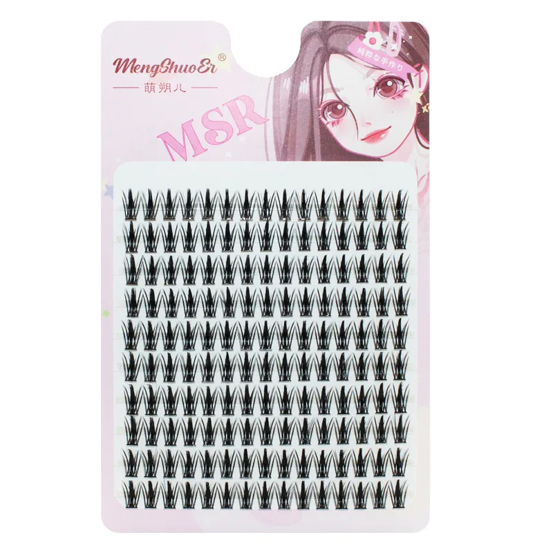 

False Eyelashes Eyelash extension Cluster Lashes Natural Cluster Volume Individual Lashes Mixed Tray Lashes DIY Eyelashes