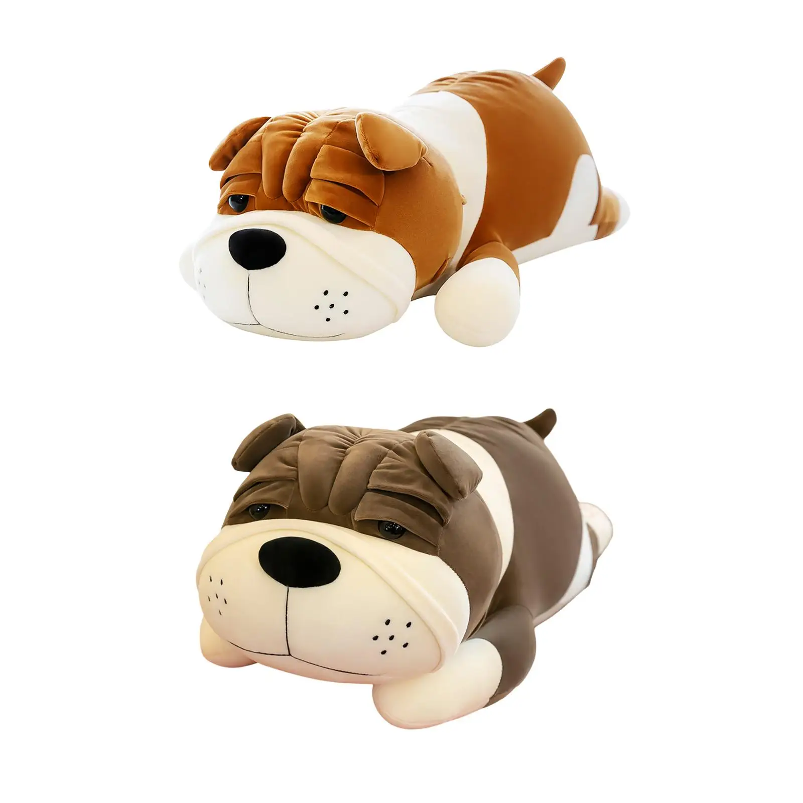 

Dog Pillow Comfortable Cute Soft Lightweight Creative Shar Pei Dog Stuffed Animal for Car Apartment Bedroom Hotel Birthday Gifts