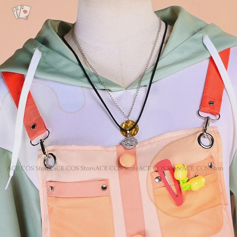 신작 애니메이션 하나사토 미노리 만우절 텐마 츠카사 프로젝트 세카이 동일 스타일 아오야기 토야 의상 코스프레 애니메이션2025