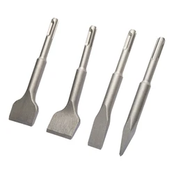 SDS PLUS Shank Electric Hammer Masonry Point Groove Flat Chisel Tools Wall Rock Drill Bit For Tile Cement Concrete Brick Stone