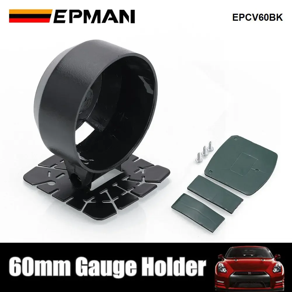 

EPMAN 1 Gauge 60mm Holder Cover (Black) For BMW E30 M20 325 325i 6cy 1988-1993 EPCV60BK