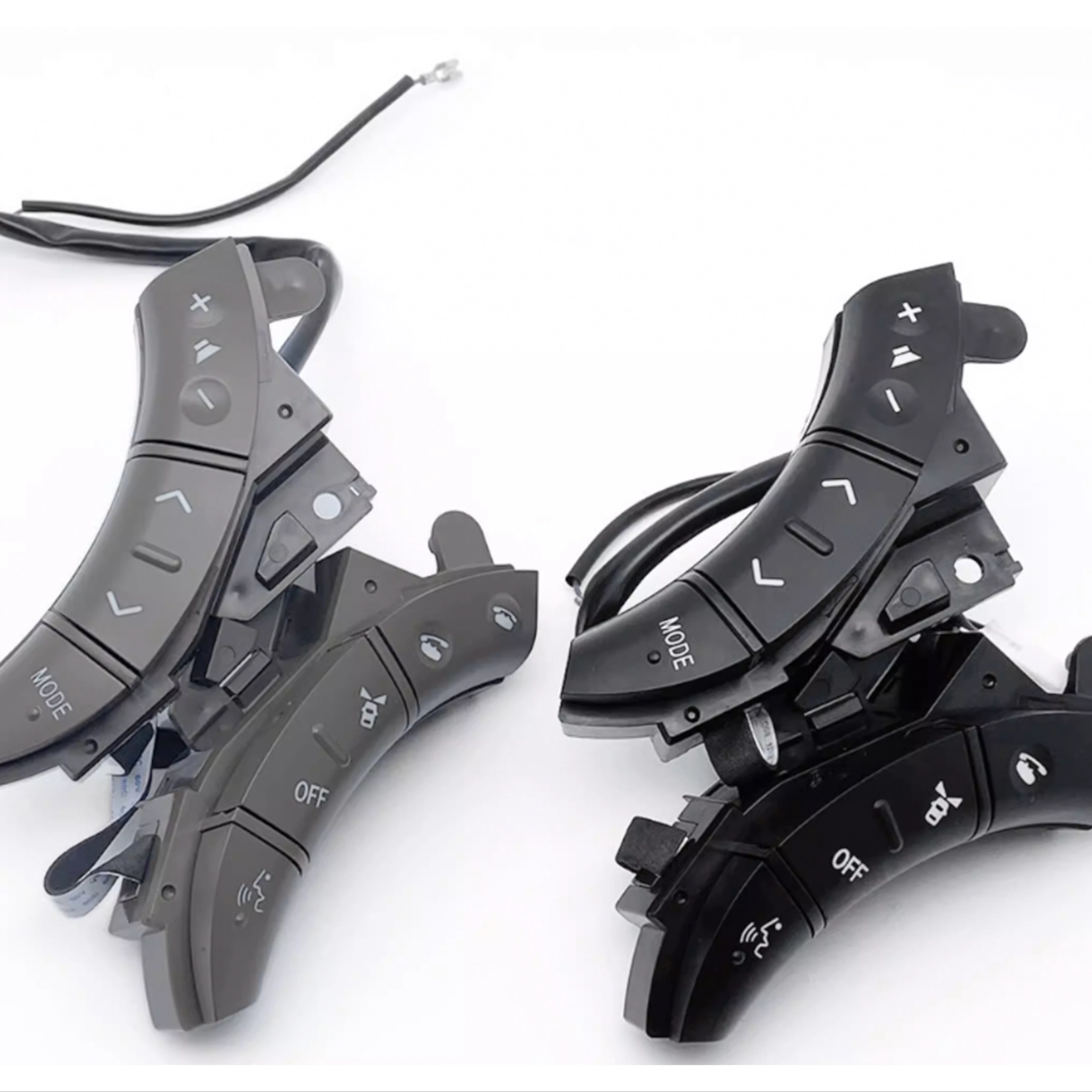Multifunctional Sports Style Plastic Steering Wheel Kit Non-Destructive Installation For 2004-2009 For Prado/Land Cruiser
