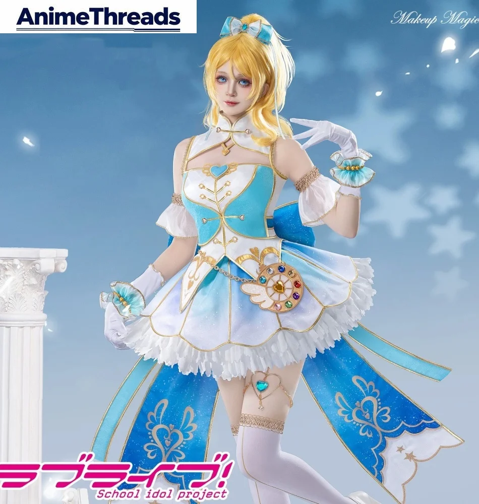

THREAD Lovelive EliAyase Cosplay Costume Cos Game Anime Party Uniform Hallowen Play Role Clothes Clothing