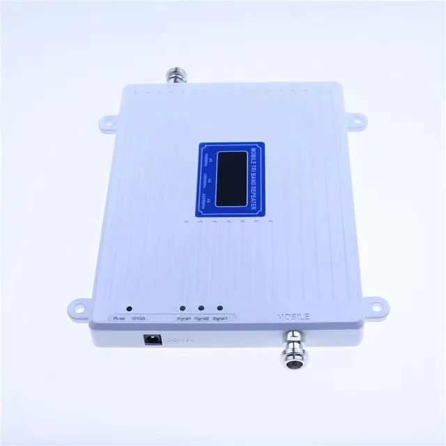 Three Networks 4G/5G Mobile Phone Signal Amplifier (1800/2100/2600MHz) Signal Enhancement Transmitter