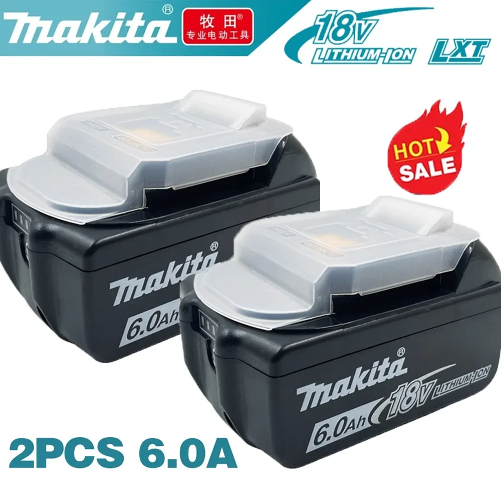 

100% Genuine Makita 6Ah/5Ah/3Ah for Makita 18V Battery BL1840 BL1830B BL1850B BL1850 BL1860 BL1815 Replacement Lithium Battery