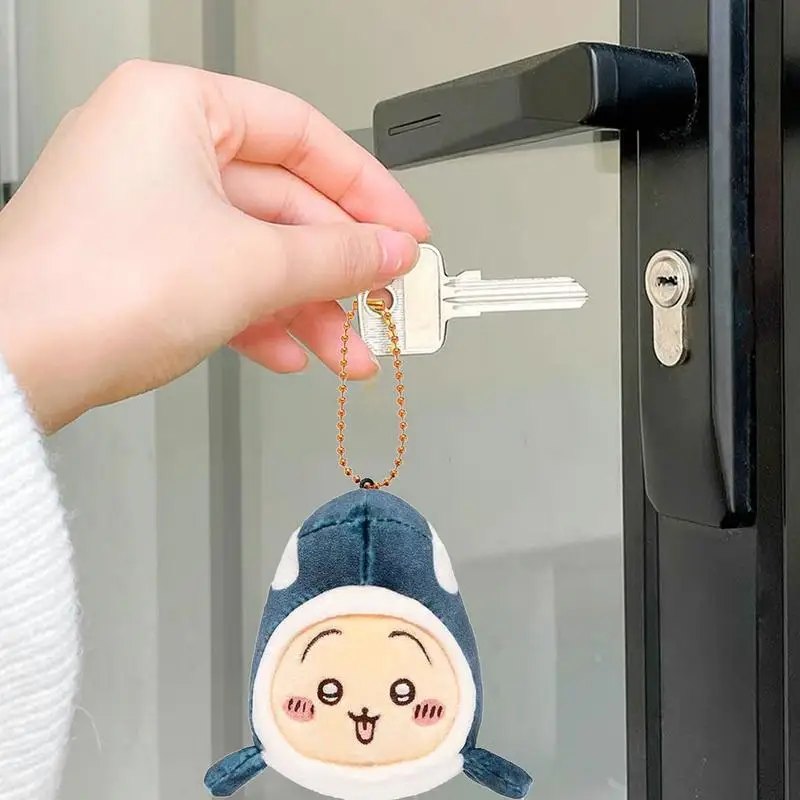 Anime Plush Keychain Toys Cartoon Anime Plushie Figure Adorable Figurines Model Toy Collection Doll Toys For Kid And Anime Fans