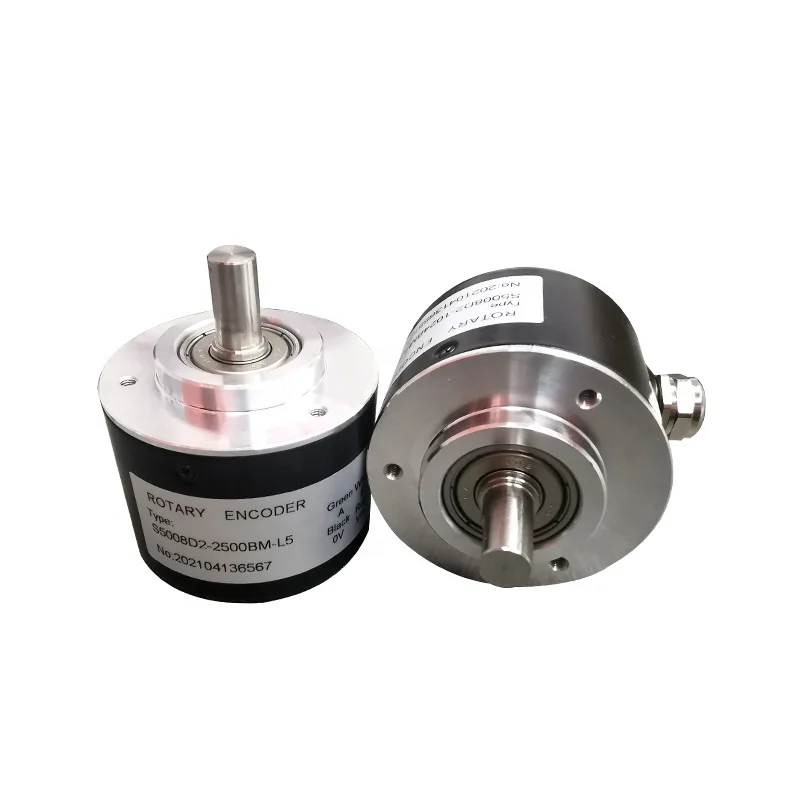 Incremental rotary encoder 10000 ppr 38mm incremental encoder optical encoder for sale