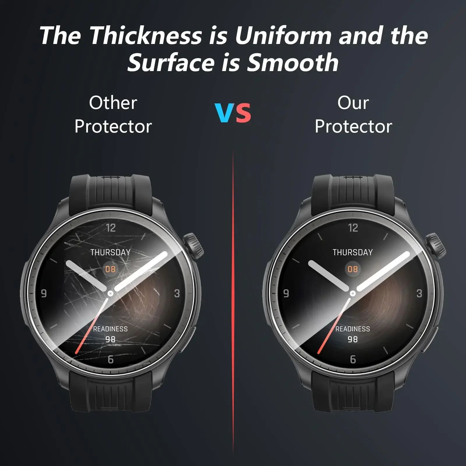 2-4PCS Tempered Glass Film For Amazfit Balance Anti-Scratch Screen Protector HD Protective Glass For Amazfit Balance Glass Film