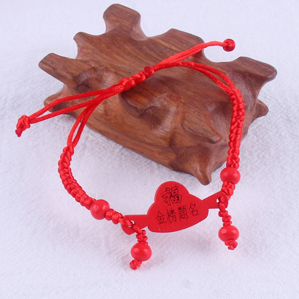 8 Uds pulsera de hilo rojo trenzado ajustable tejido decorativo cuerda Unisex protección de la suerte joyería de muñeca pulsera de hilo rojo