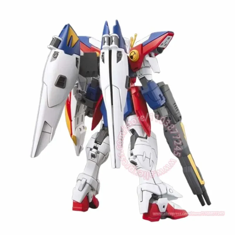 BANDAI HGAC 1/144 XXXG-OOWO WING GUNDAM ZERO MOBILE SUIT Zmontowane modele Animacja Urządzenia peryferyjne Ozdoby Figurki dekoracyjne