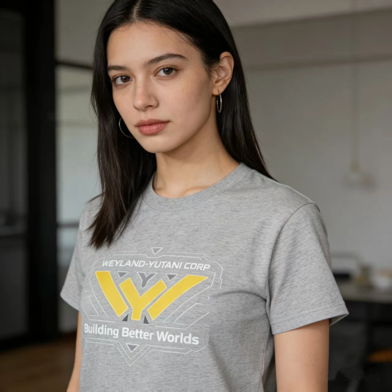 

2026 Graphic Printing Weylands Yutani Corp Men's T-Shirt Women's Horror Movie Pure T-Shirt Short Sleeve Clothing Summer