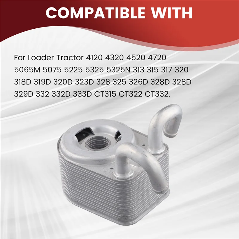 Radiador de transmissão do radiador de óleo de poço RE515469 para trator carregadeira John Deere 4120 4320 4520 4720 5065M