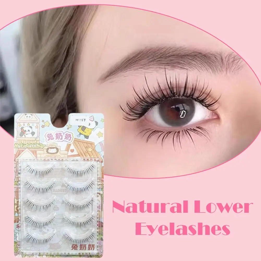 Cils Manga 21 Styles de grappes de cils épais faux cils naturels tige fine claire faux cils outils de maquillage doux faits à la main