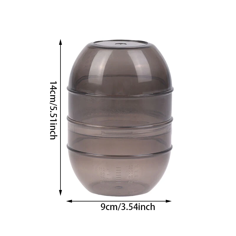 Haarverf Kleur Cup Haarcrème Tint Shaker Mixer Cup Met Meetschaal Stervende Kleuren Kappers Styling Accessoires