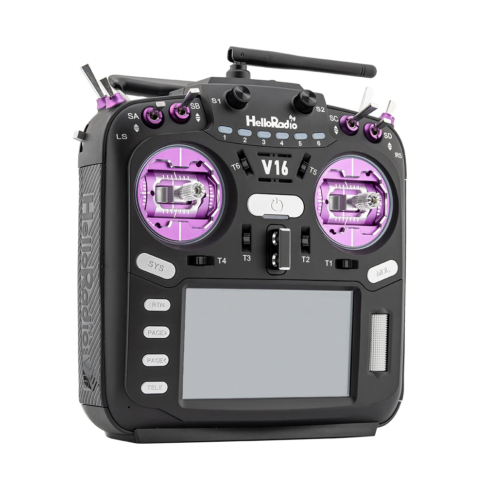 HelloRadioSky V16 Series Radios EdgeTX ELRS مع التحكم الصوتي بالذكاء الاصطناعي