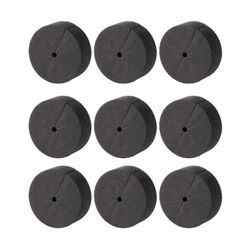 40Pcs Garden Clone Collars Neoprene Inserts Sponge Block for 2 Inch Net Pots Hydroponics Systems and Cloning Machines