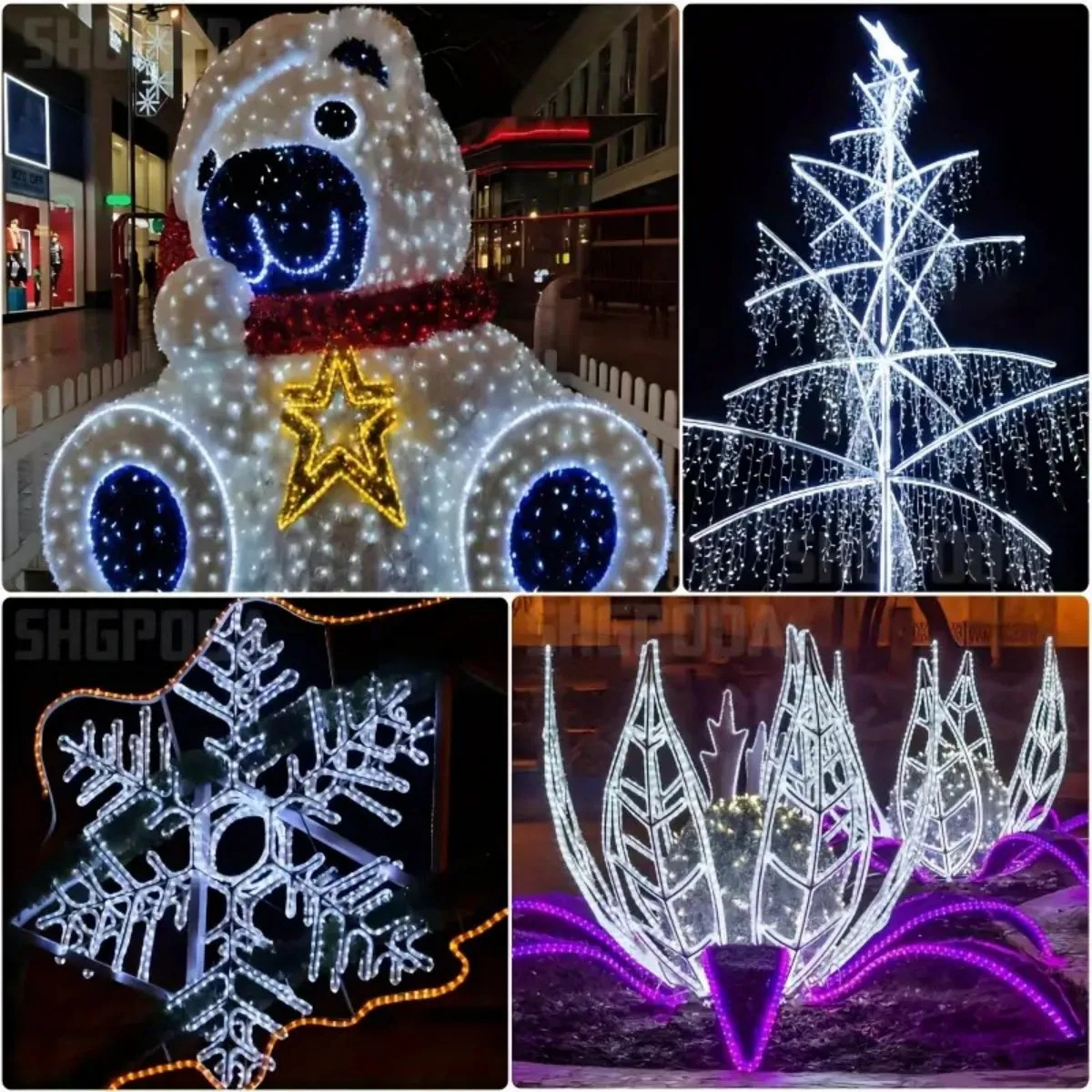 LED wasserdichte Box Röhrenlampe, Kupferdraht Röhrenlampe, wasserdichte Außenlampe, Atmosphäre Dekorationslampe