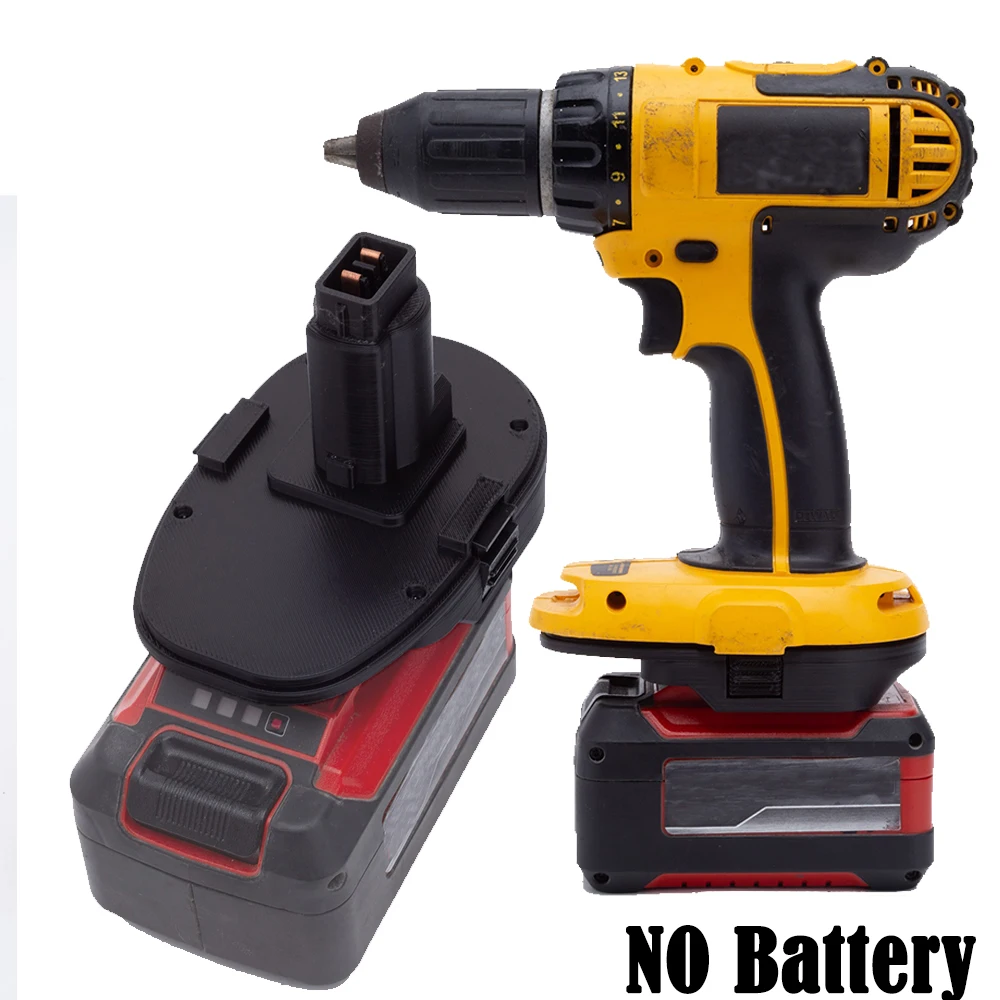 

Battery Adapter Converter For Ozito 18V Lithium To for DeWalt Ni-Cd Ni-Mh Cordless Power Tools (No include tools and battery)