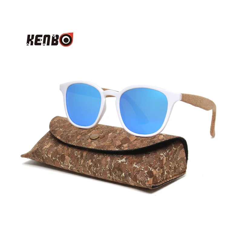 

2025 Kenbo Retro Bamboo Wood Sunglasses for Men Women Classic Polarized Square Sun glasses UV400 Driving Mirror Eyewear