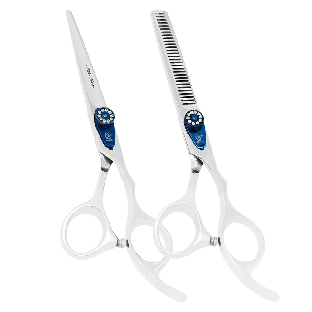 

6.0 Inch Professional Hair Cutting Scissors Salon Hairdressing Thinning Shears Barber Scissors Haircut Styling Clippers A0088A